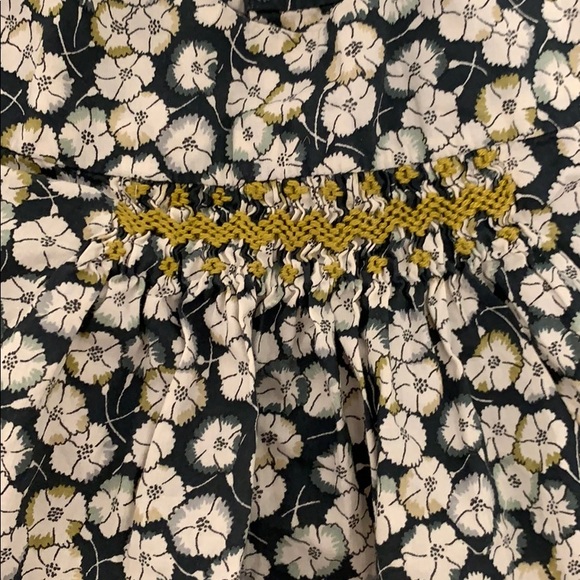 LAST CHANCE Bonpoint Baby 6 month girl blouse top - Picture 2 of 4